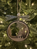 Globe Ornament (Cabin)
