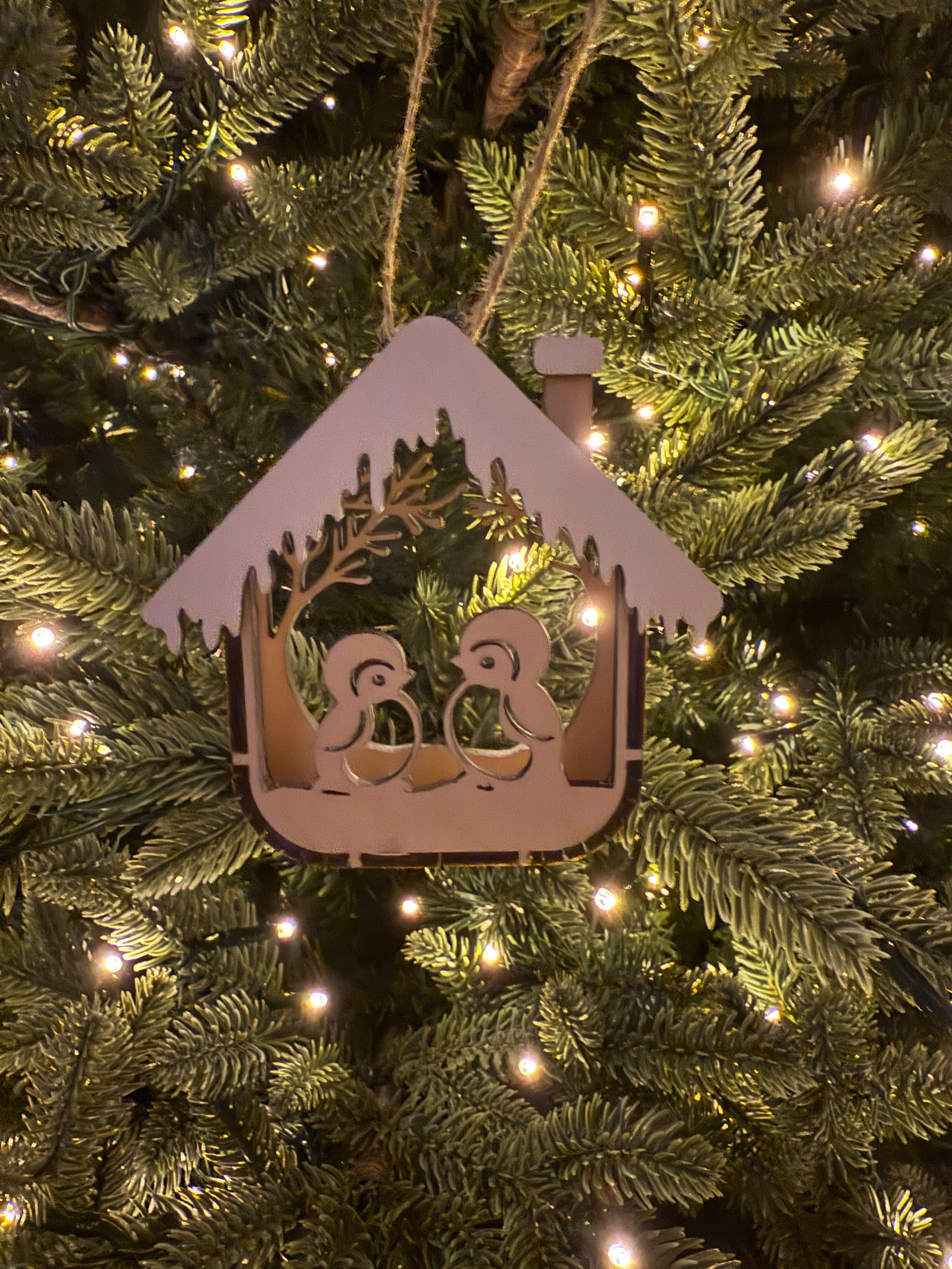 House Ornament (Penguins)
