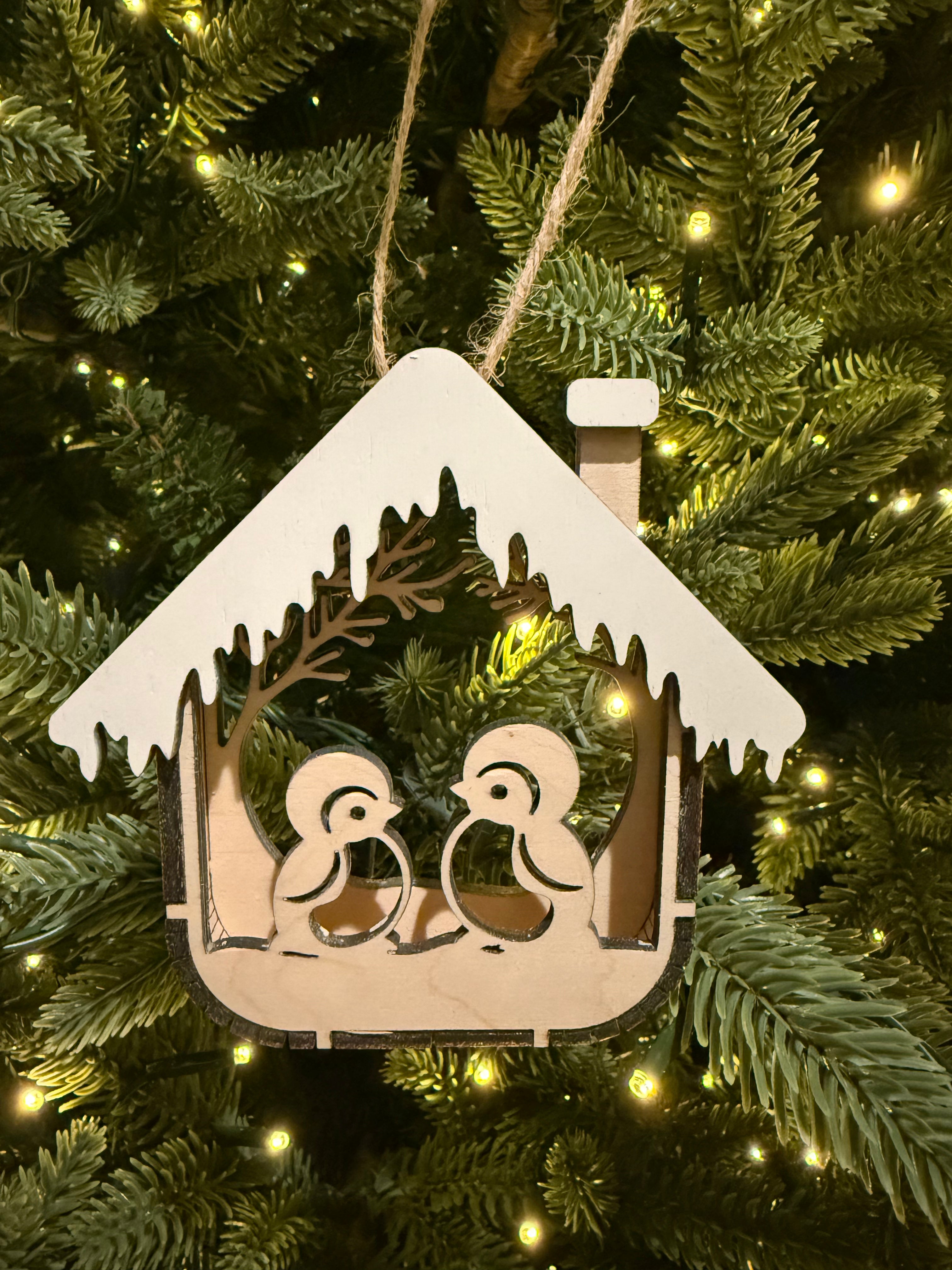 House Ornament (Penguins)