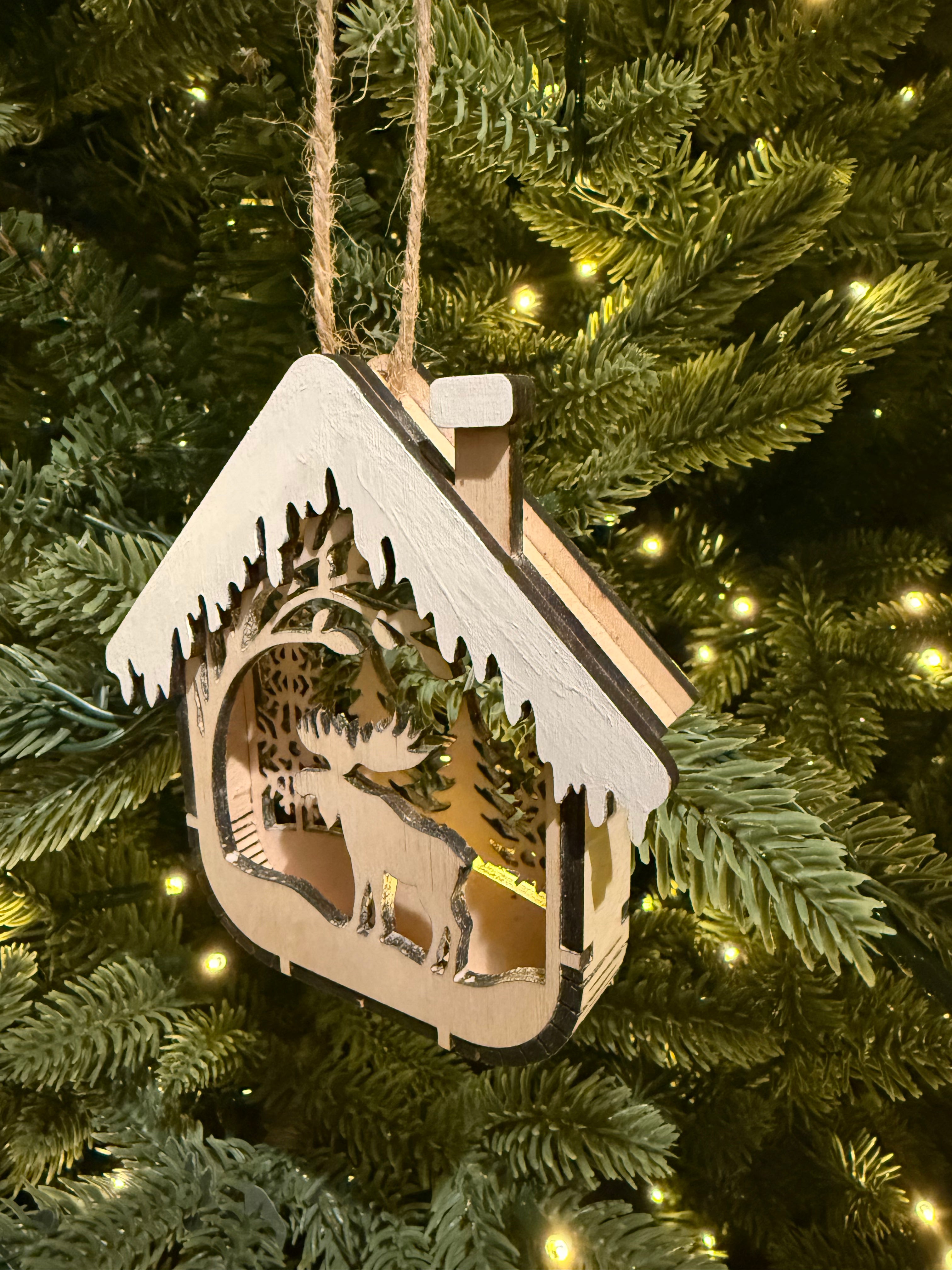 House Ornament (Moose)