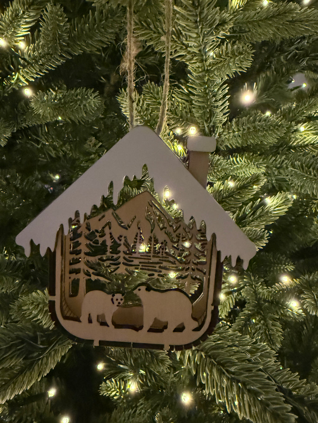 House Ornament (Polar Bears)