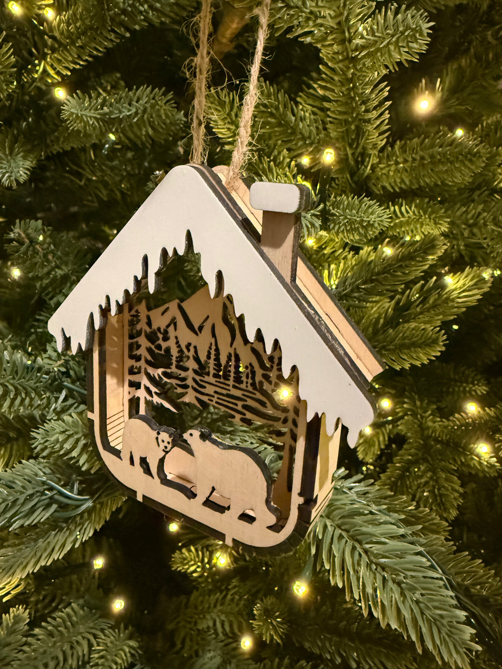 House Ornament (Polar Bears)
