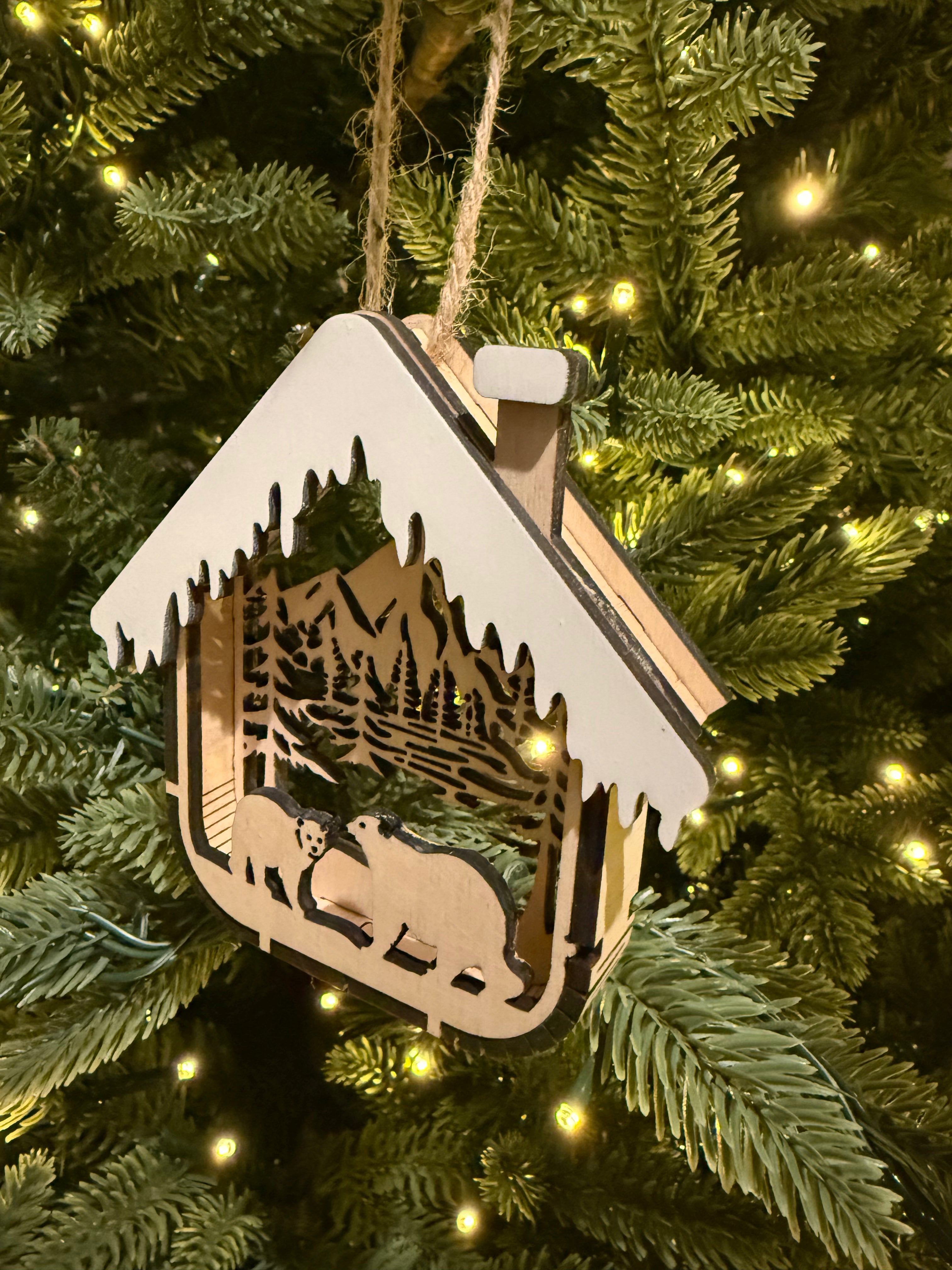 House Ornament (Polar Bears)
