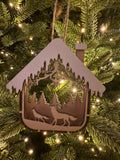 House Ornament (Wolves)