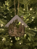 House Ornament (Snowman W/Scarf)