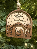 For Unto Us Ornament